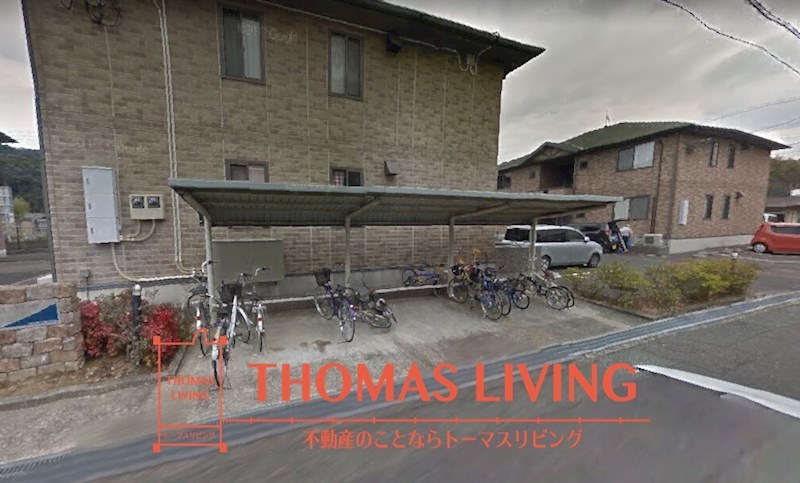 リビングタウン浅川 A棟 駐輪場。