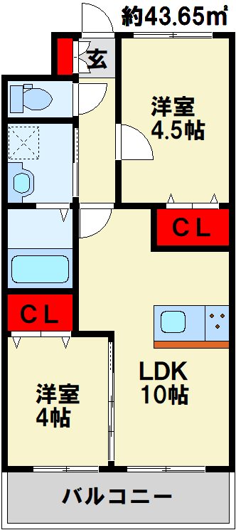 メディプラカーサ 間取り図
