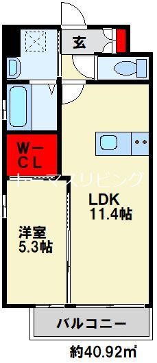 アピアランス歯大前Ⅱ 間取り