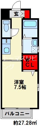 アピアランス歯大前Ⅱ 間取り