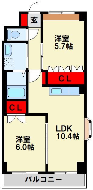 Slow　Hand壱番館 間取り