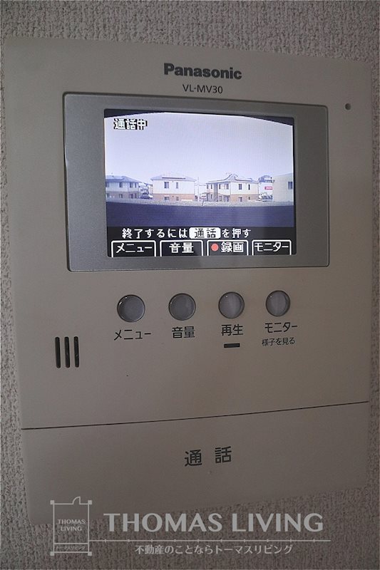 Slow　Hand壱番館 安心のモニター付きインターホンです。