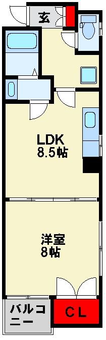 I.T浅生BLD 間取り