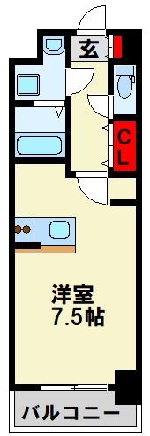 ポスカート　F. 間取り