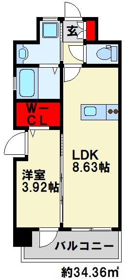 デザイナーズ　ざ・片野 間取り