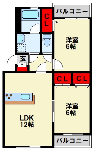 プレステージ緑ヶ丘 間取り