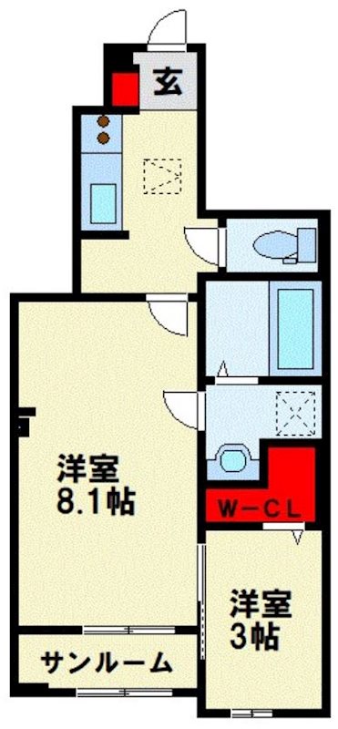 コンフォート・F 間取り