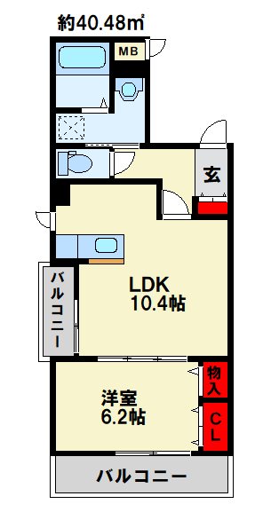 Hill Side 間取り