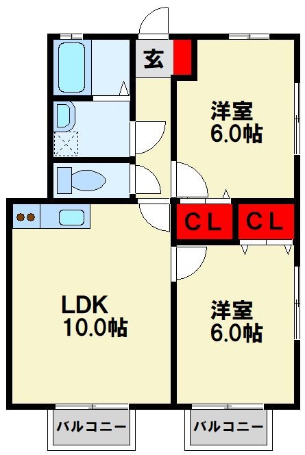 テルピンハウス ※間取り反転タイプになります。