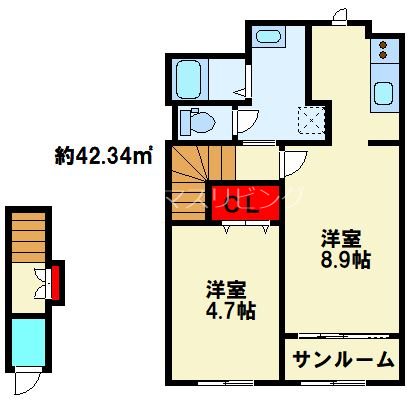 ターナリー熊谷　 間取り