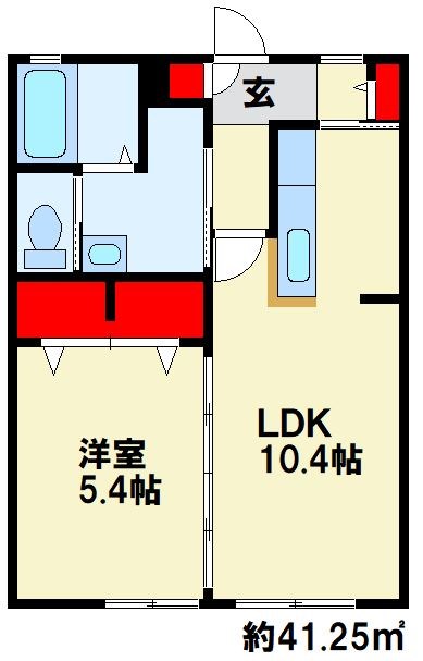 シャーメゾンYuu 間取り