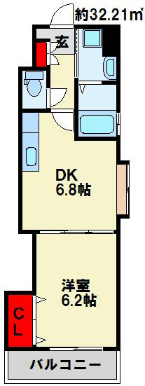 サンシャイン真鶴リバーサイド 間取り図