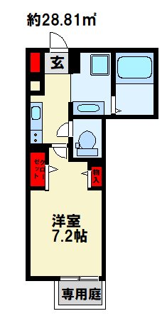 CARO（カロ） 間取り