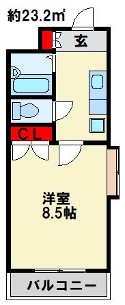 ウインズ浅香 間取り