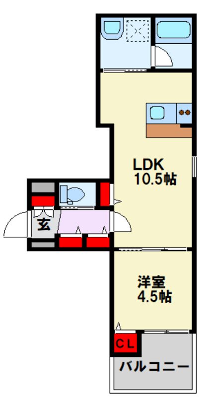 守恒本町１丁目新築アパート 間取り