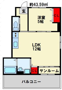 プランドール　リサ 間取り