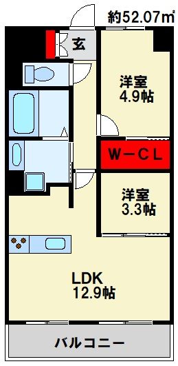 フローリィ279 間取り
