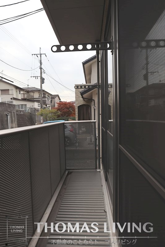 アネシス東大谷Ⅱ B棟  ベランダ
