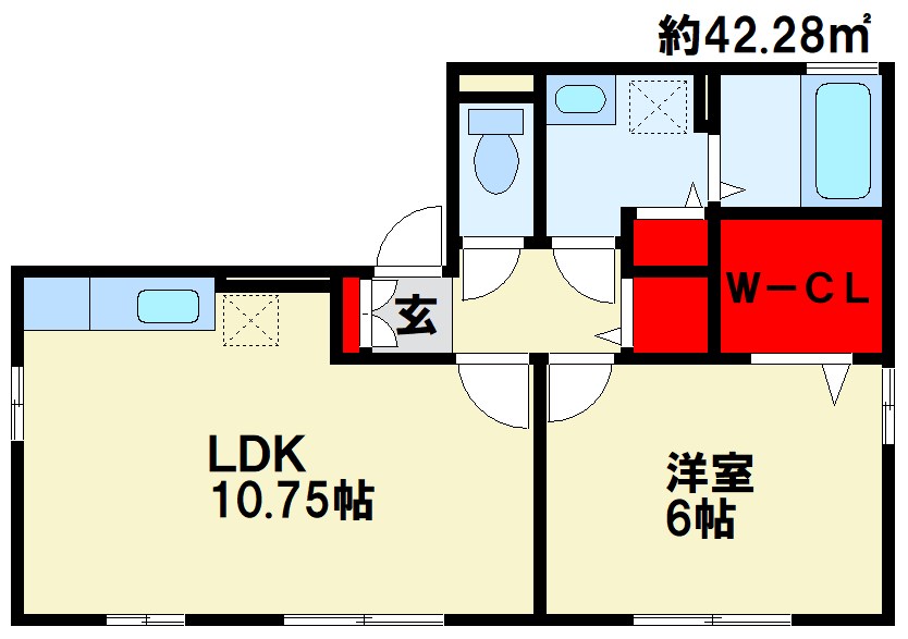 クレール　ヴィラ 間取り