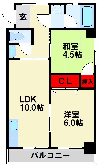 ラシーヌ新池 間取り