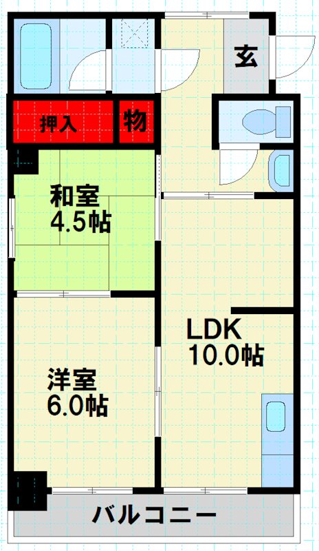 ラシーヌ新池 間取り