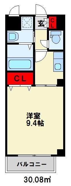 カレント上吉田ⅠＣ棟 一人暮らしにおススメの1LDKです。