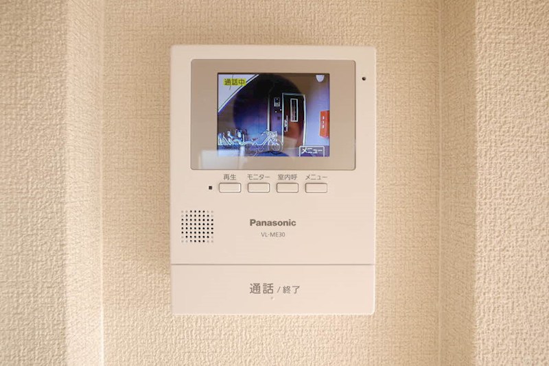 【フルリノベーション物件】クエストヒル陣原　B棟 セキュリティ