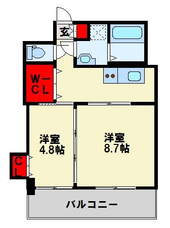 Basic B.L.D YAHATA 間取り