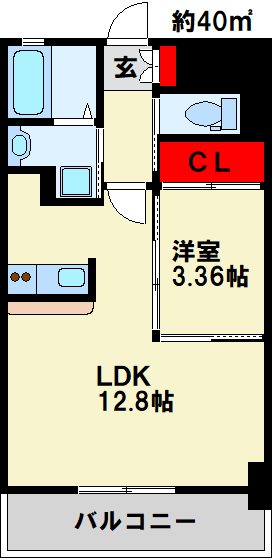 GALA PLATINUM COURT 間取り