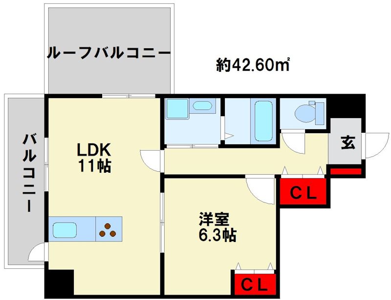 Bergamotto三萩野 間取り
