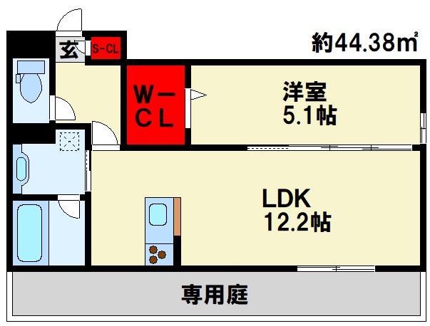 HABITAT YOSHINO 間取り