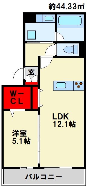 HABITAT YOSHINO 間取り