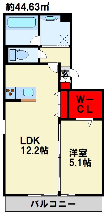 HABITAT YOSHINO 間取り