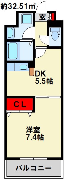 ベイプレイス小倉 2口コンロ付