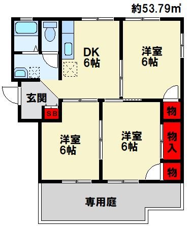 キャラメルハウス C棟 間取り