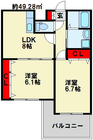 フェルト515 間取り