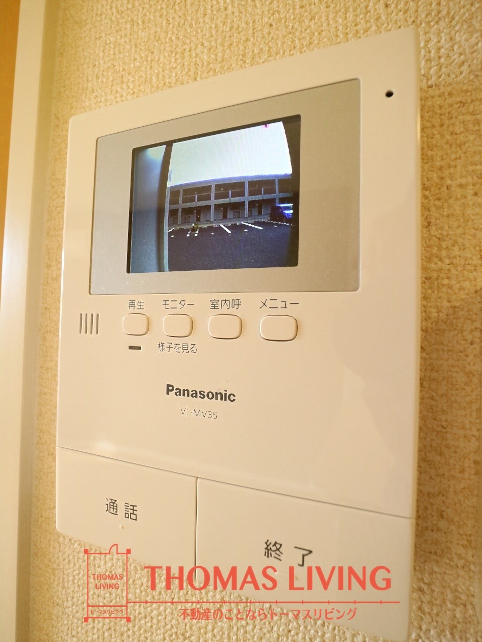 クレッシェンド モニター付きインターホンです。
