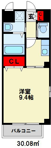 カレント上吉田Ⅰ　Ａ棟 間取り