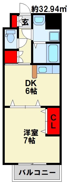 ペンサミエント　A棟 間取り