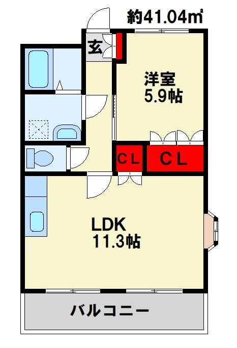 グランド・ソレーユ  間取り
