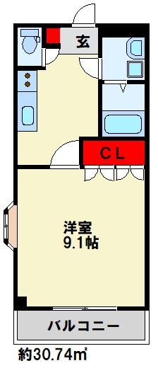 アムールコスモス  間取り