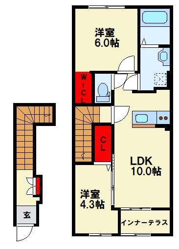 MAISON STELLA Mon 間取り