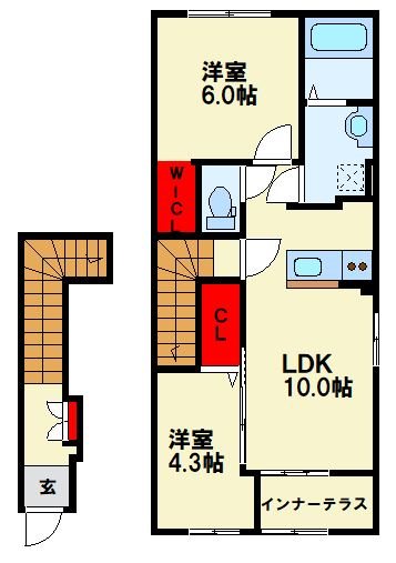 MAISON STELLA Mon 間取り