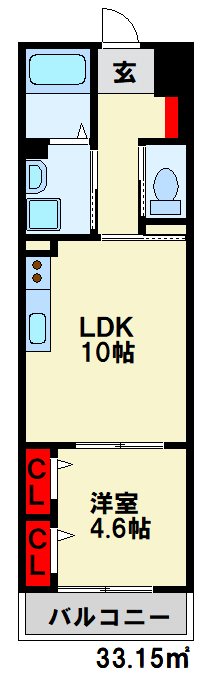 ブライトシリカ 間取り図