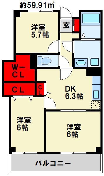 フィールド・ワン 間取り