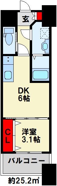 ギャラン竪町 間取り