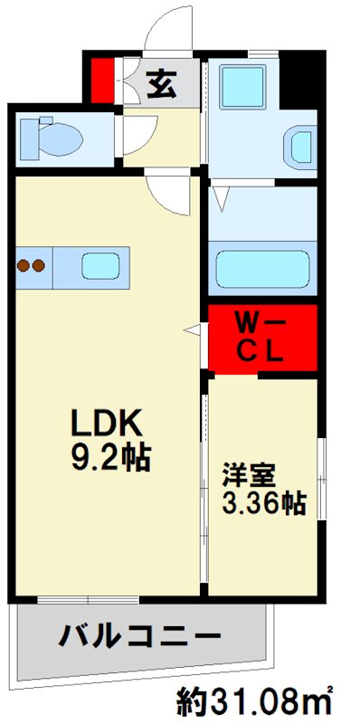 オーヴィジョンクラス浅香通り 間取り