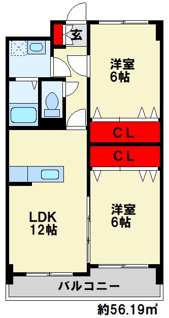 アン・レーヴ 間取り