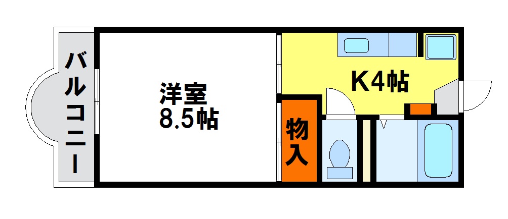 カーサアルカディア 間取り　※現状優先