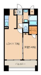 セゾンドール貝塚 間取図